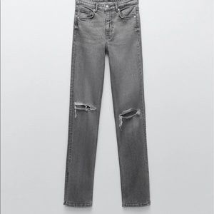Split hem Zara jean NWOT